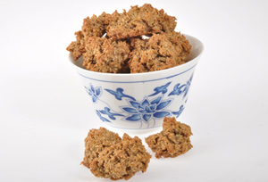 Kokostoppe med lakrids