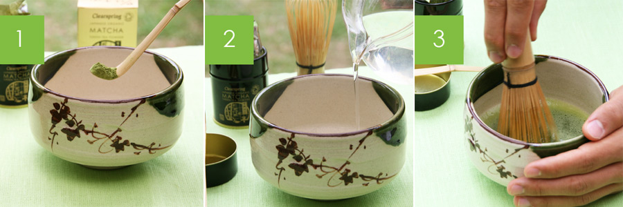 Sådan laver du Matcha te