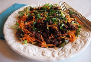Azukibønne salat