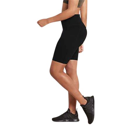 8" High-Waist shorts sort str. S Motivate