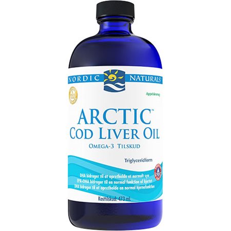 Arctic Cod Liver Oil, appelsinsmag
