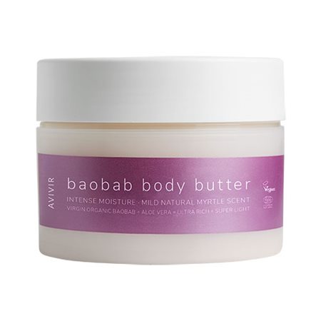 AVIVIR Baobab Body Butter med Myrtle Holdbarhed 09.12.25