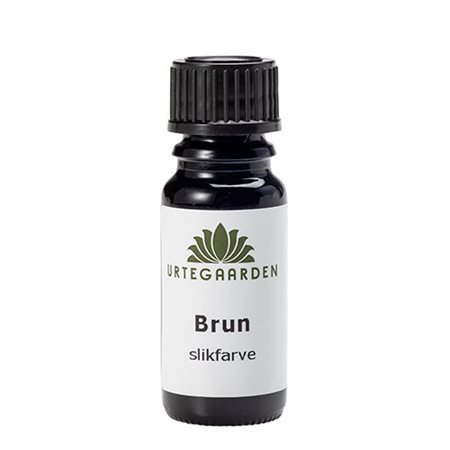 Brun slikfarve