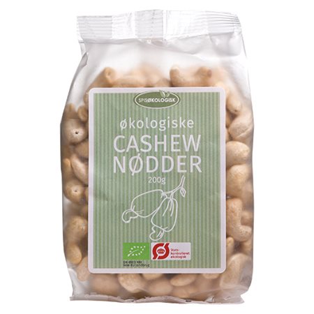 Cashewnødder Ø Spis Økologisk