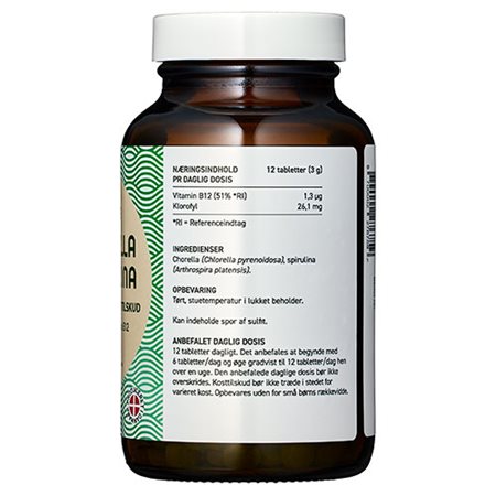 Chlorella & Spirulina Tabletter