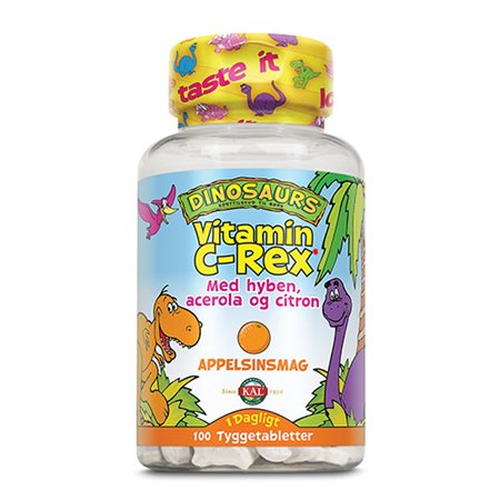 DinoSaurs Vitamin C-Rex tyggetablet