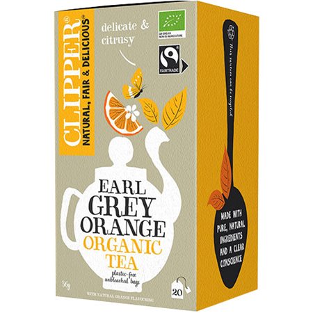 Earl Grey te med appelsin Ø