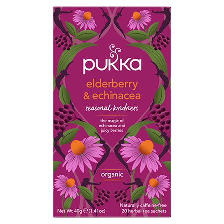 Elderberry & Echinacea te Ø Pukka