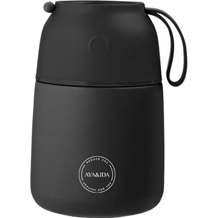 Food'ie 500ml Matte Black