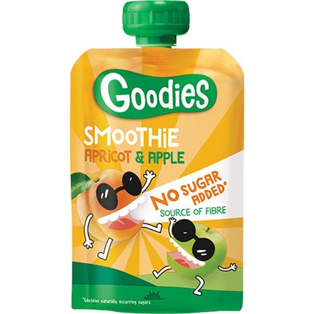 Goodies Apricot & Apple Smoothie Holdbarhed 12.06.25