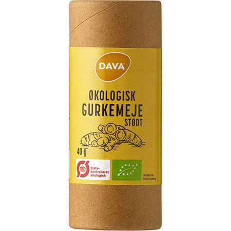 Gurkemeje, stødt Ø