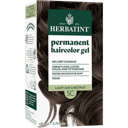 Herbatint 5C hårfarve Light Ash Chestnut