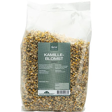 Kamilleblomst tørret