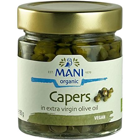 Kapers i olivenolie Øko