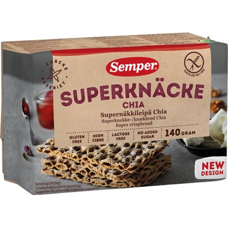 Knækbrød m. chia