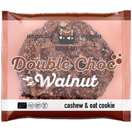 Kookie Cat dobbelt choc Valnød Ø