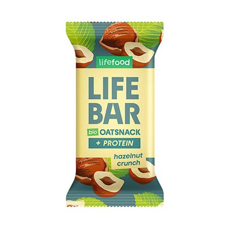 Lifebar Havre Snack Protein Hazelnut Crunch Ø