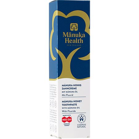 Manuka Honey Toothpaste med Manuka olie og flour