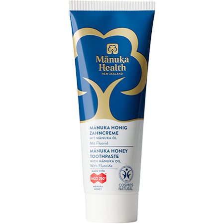 Manuka Honey Toothpaste med Manuka olie og flour