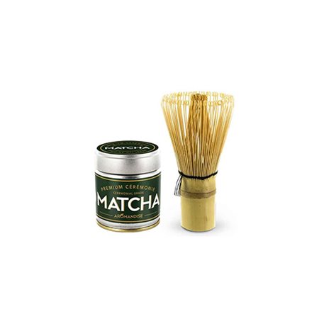Matcha discovery sæt Ø (ceremonial grade matcha te & piskeris)