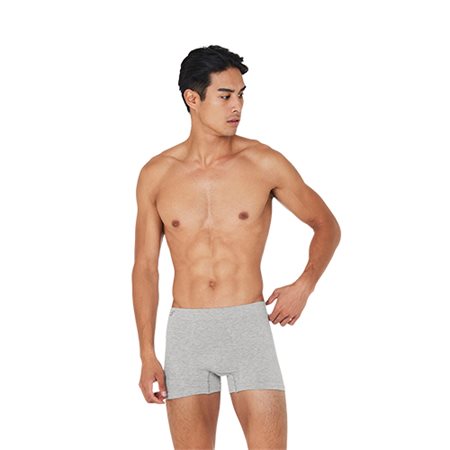 Men´s  Boxers Light Grey Marl str. S