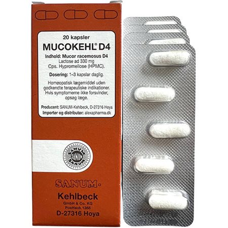 Mucokehl kapsler D4