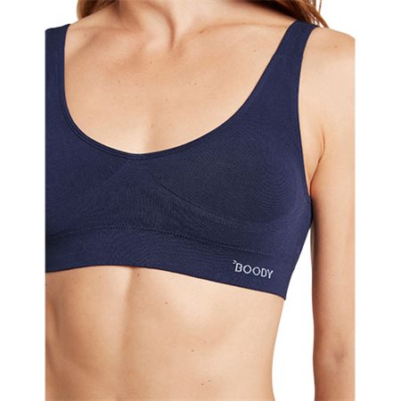 Padded Shaper Crop Bra Navy str, XS