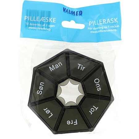Pilleæske (7 x 1 rum)