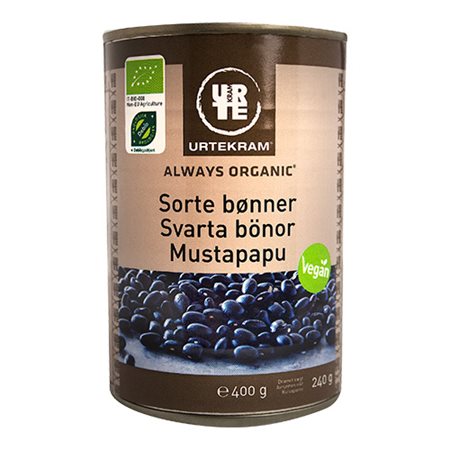 Sorte bønner dåse Ø