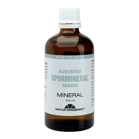 Spormineral dråber