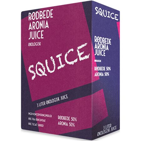 Squice Rødbede Aronia Ø