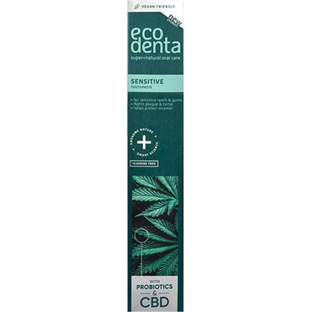 Tandpasta SENSITIVE m. CBD & probiotics