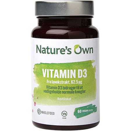 Vitamin D3 vegan udvundet af